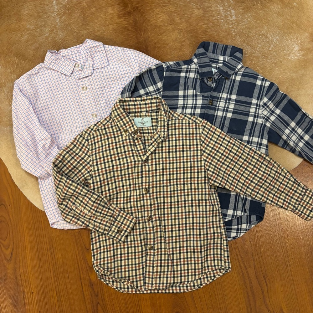 Boys Button Down Shirts